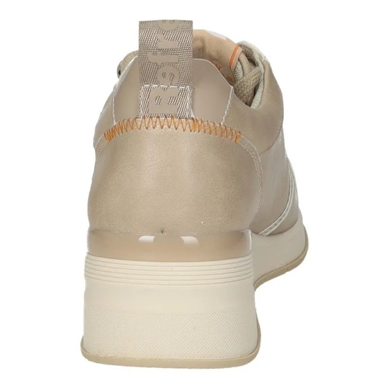 172280 Deportivos con cuña color BEIGE