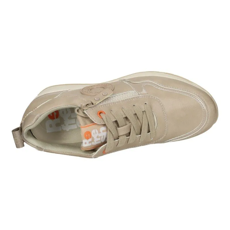 172280 Deportivos con cuña color BEIGE