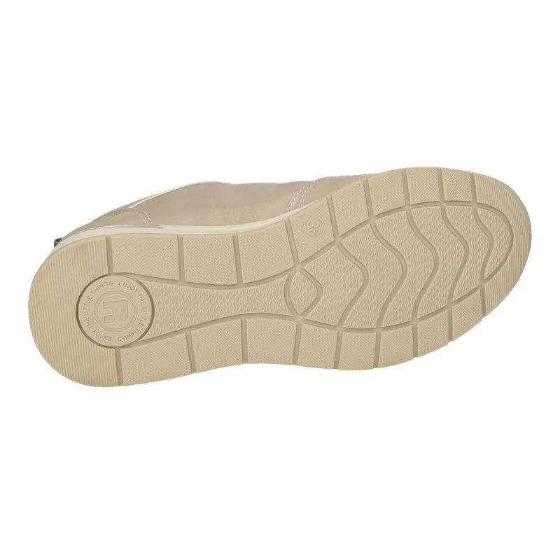 172280 Deportivos con cuña color BEIGE