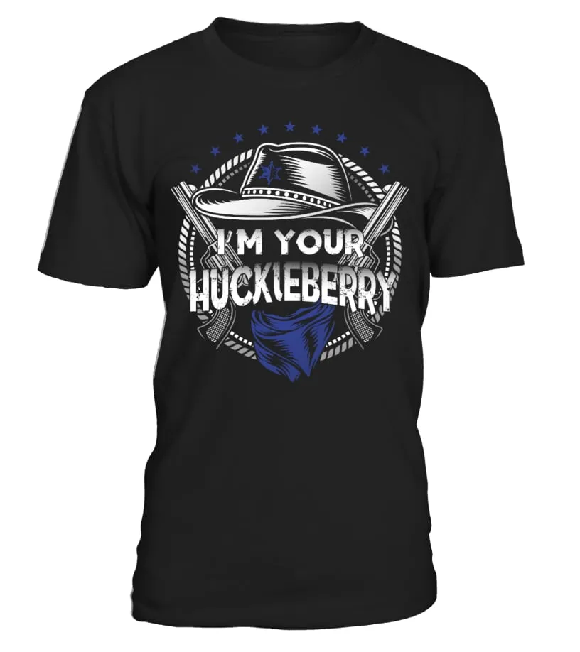[2 SIDES ] HUCKLEBERRY  HELL'S COMING CAMISETA CUELLO REDONDO UNISEX