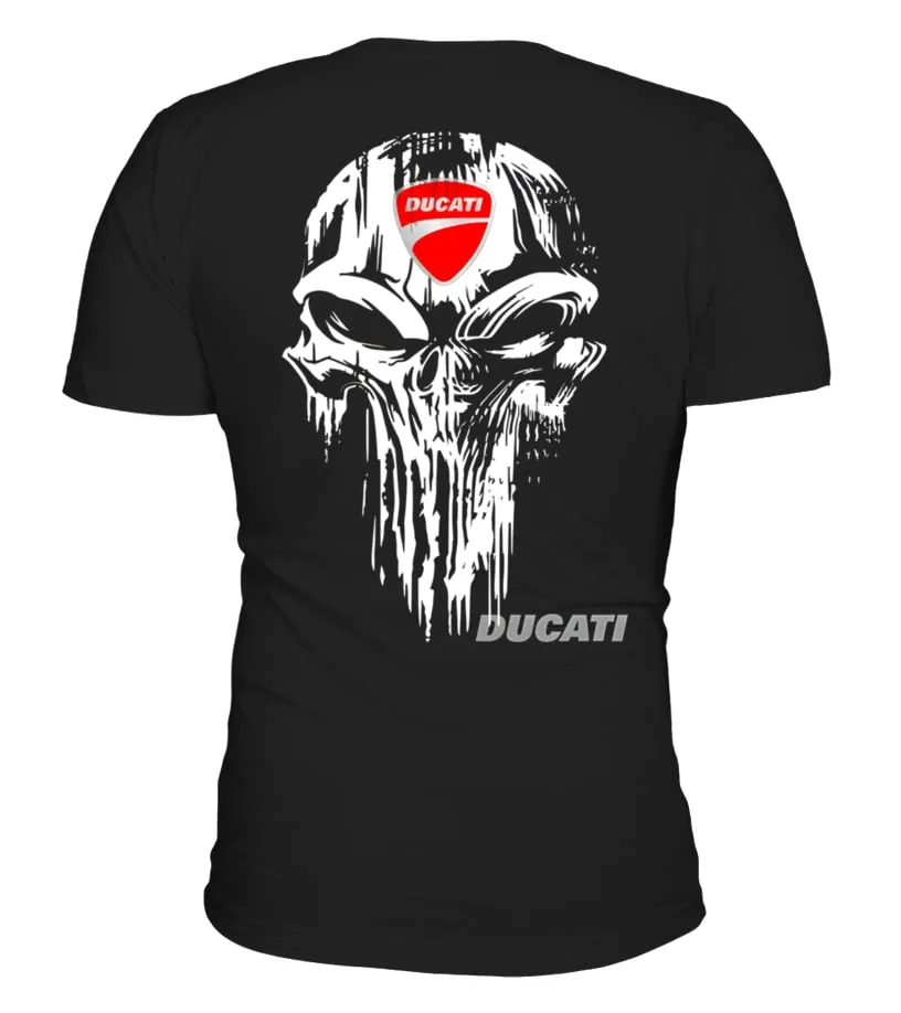 (2 sides) Ducati 06 Camiseta cuello en V Unisex