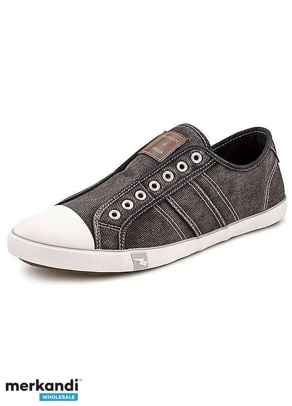 2.60 € Por par, Stock: Zapatillas de hombre, stock restante, vajilla A, cartón mixto, mujer, zapatos de marca, venta al por mayo