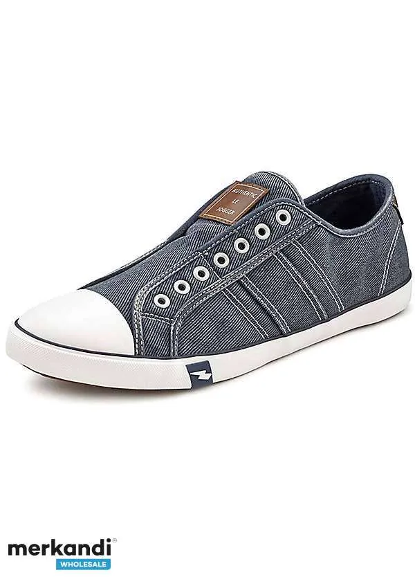 2.60 € Por par, Stock: Zapatillas de hombre, stock restante, vajilla A, cartón mixto, mujer, zapatos de marca, venta al por mayo