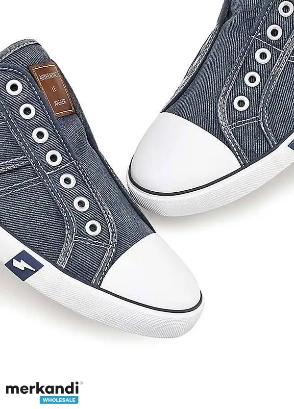 2.60 € Por par, Stock: Zapatillas de hombre, stock restante, vajilla A, cartón mixto, venta al por mayor, mujer, hombre, zapatos