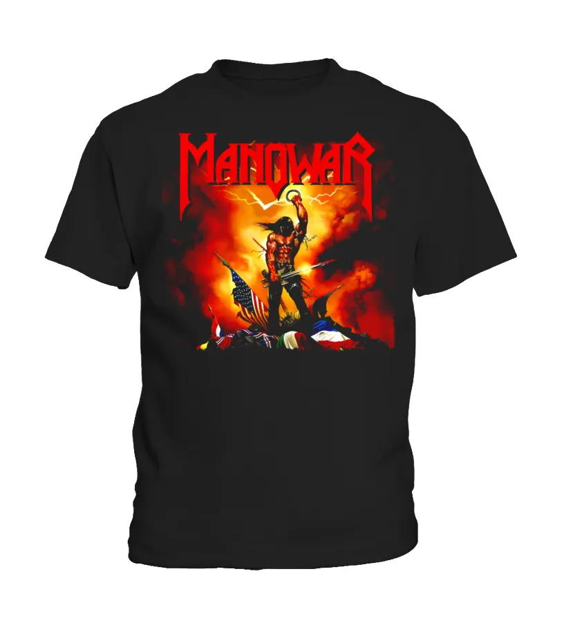 2SIDE  MANOWAR  KING OF METAL TOUR CAMISETA NIñO