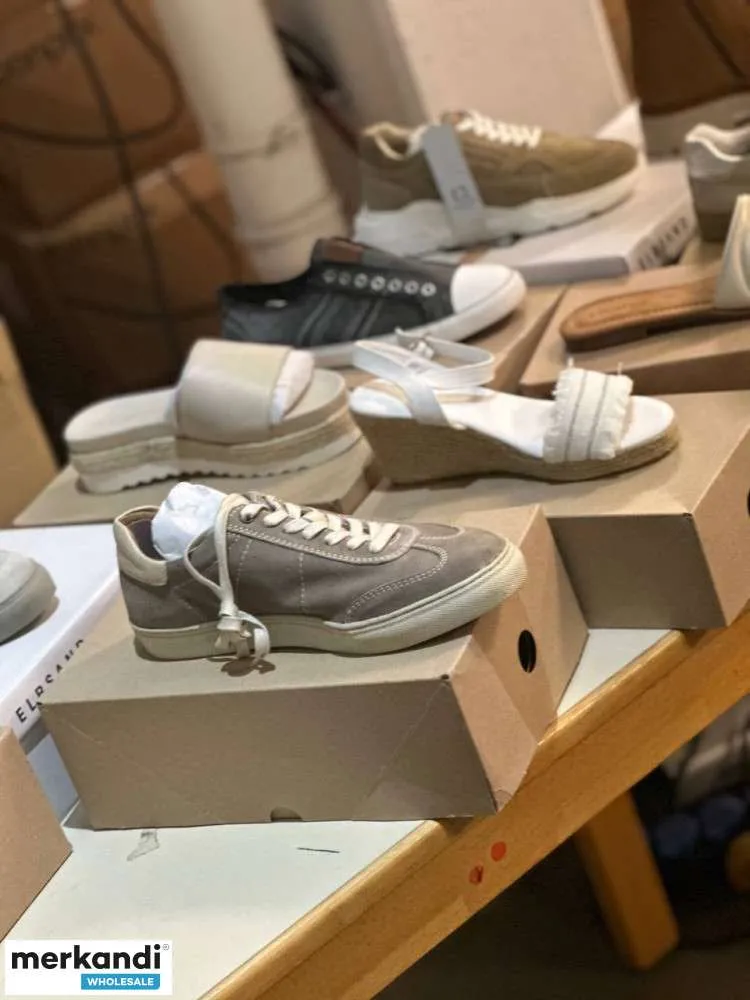6,50€ por par, mezcla de zapatos de marca europea, mezcla de diferentes modelos y tallas para mujer y hombre, mercancía A, cartó