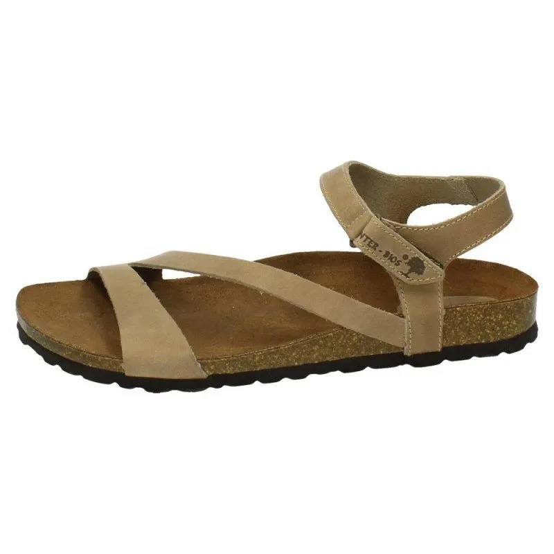 7219 SANDALIA BIO BEIGE color BEIGE