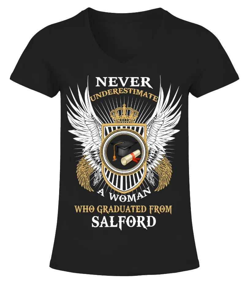 A WOMAN  SALFORD CAMISETA CUELLO PICO MUJER