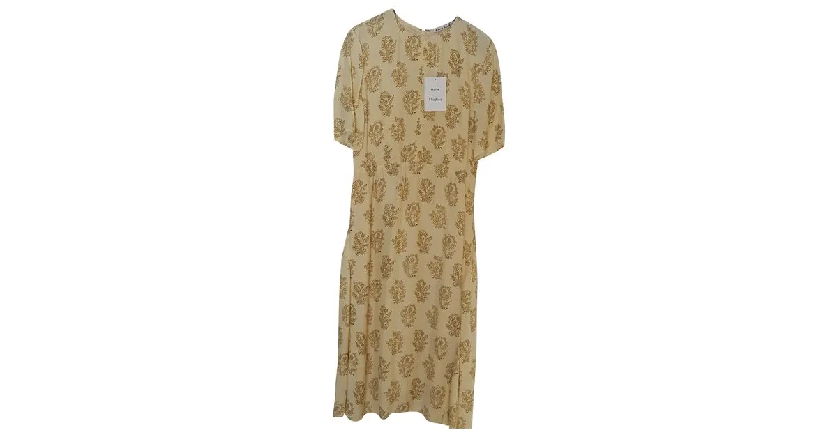 Acne Flor de Debby Amarillo 