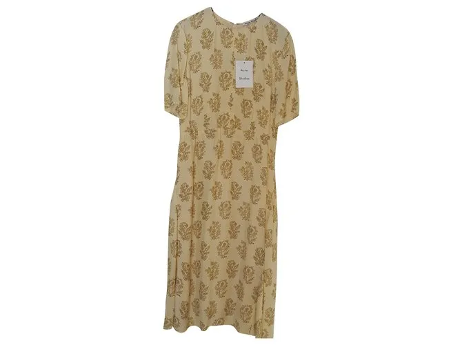 Acne Flor de Debby Amarillo 