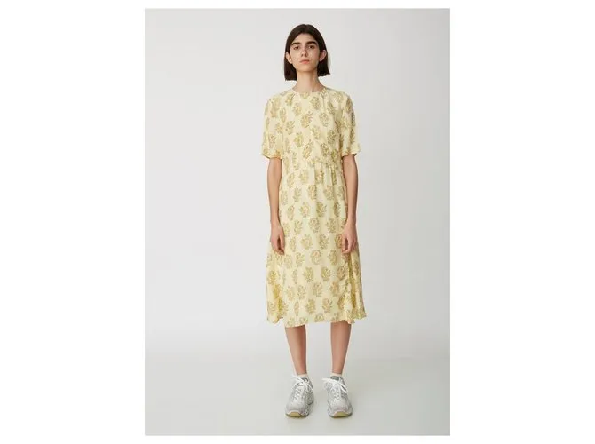 Acne Flor de Debby Amarillo 