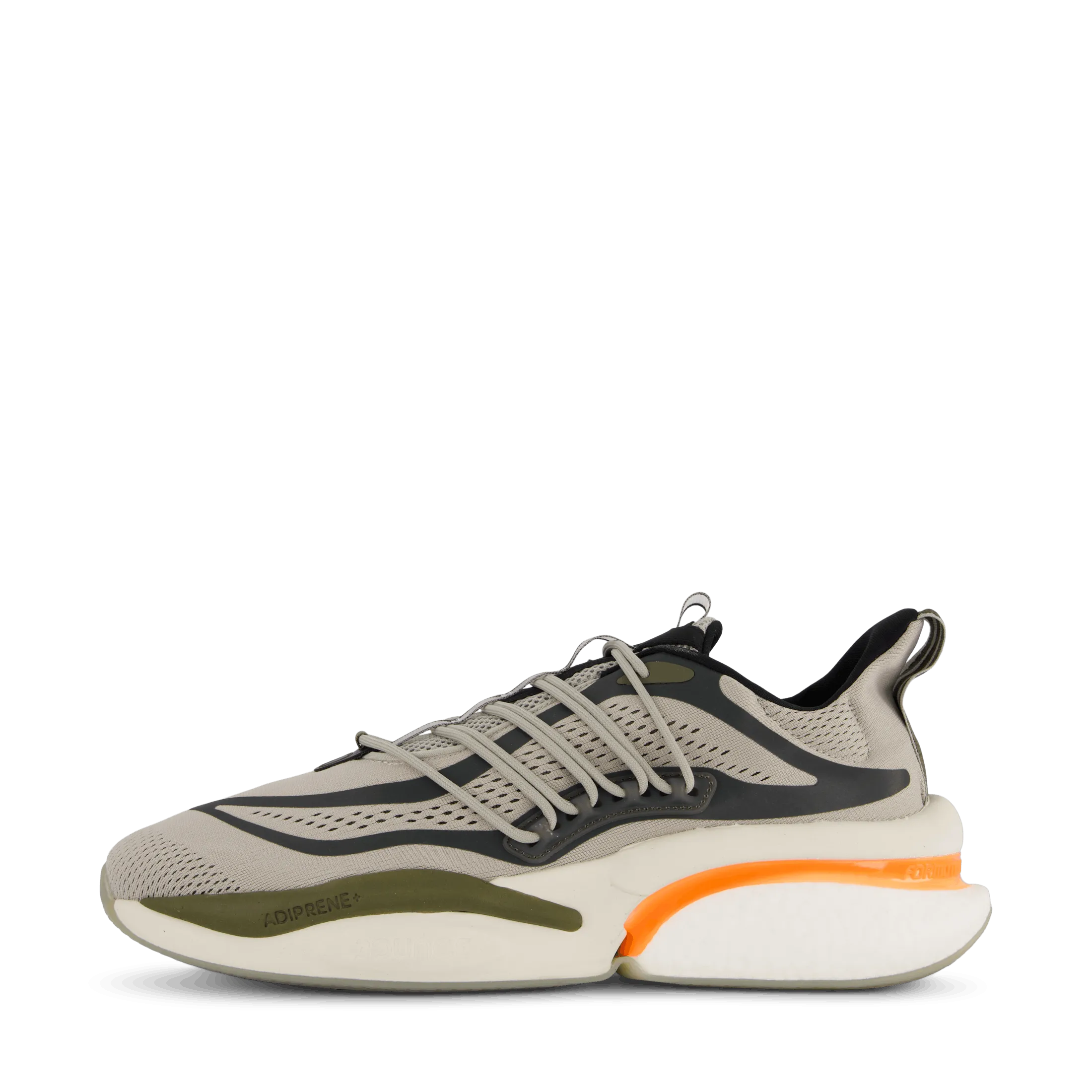 Adidas Alphaboost V1 Shoes Metal Grey / Screaming Orange / Olive Strata