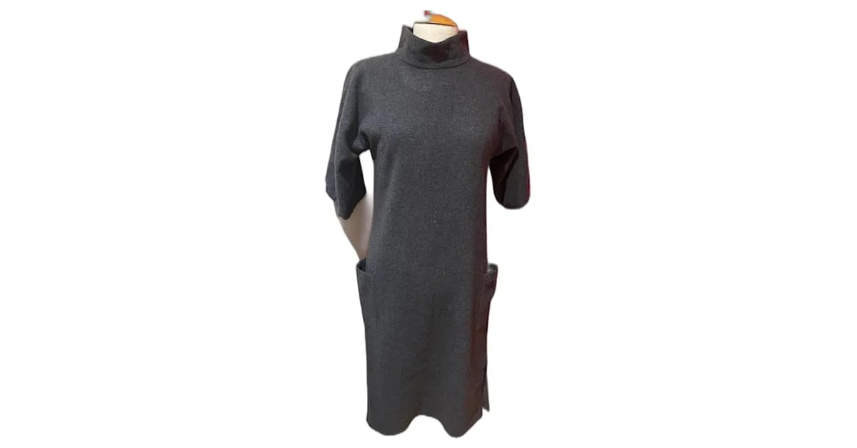Agnès b. Vestidos Gris 
