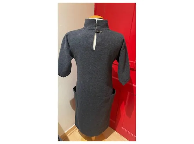 Agnès b. Vestidos Gris 