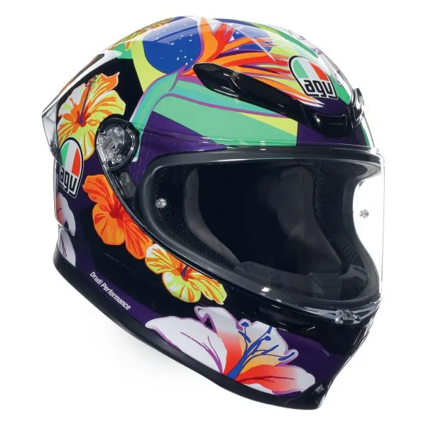 AGV K6 S Replica Morbidelli 2021 + Kit Bluetooth Lokui K30 