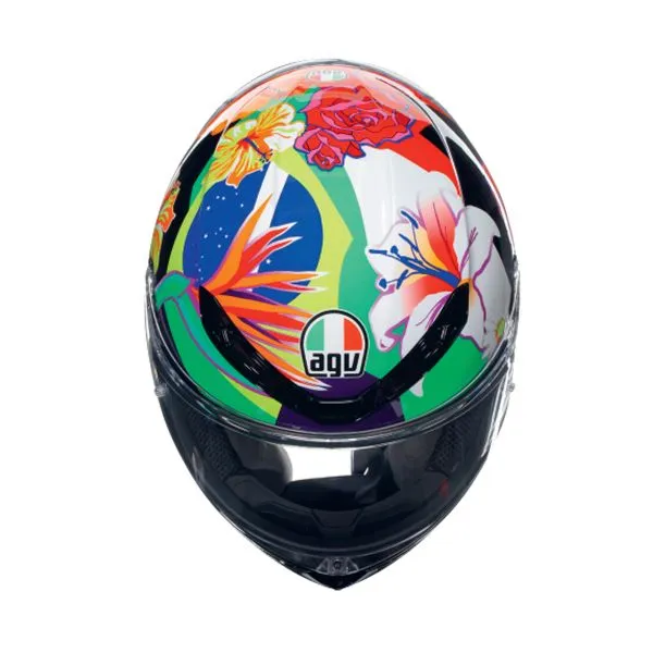 AGV K6 S Replica Morbidelli 2021 + Kit Bluetooth Lokui K30 