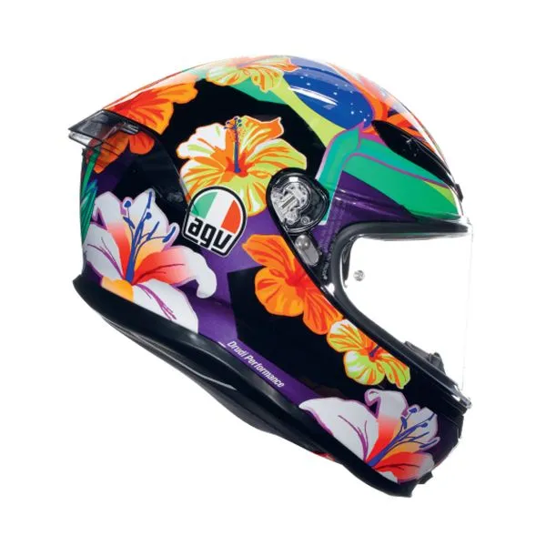 AGV K6 S Replica Morbidelli 2021 + Kit Bluetooth Lokui K30 