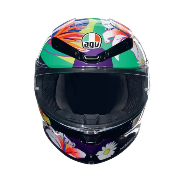 AGV K6 S Replica Morbidelli 2021 + Kit Bluetooth Lokui K30 