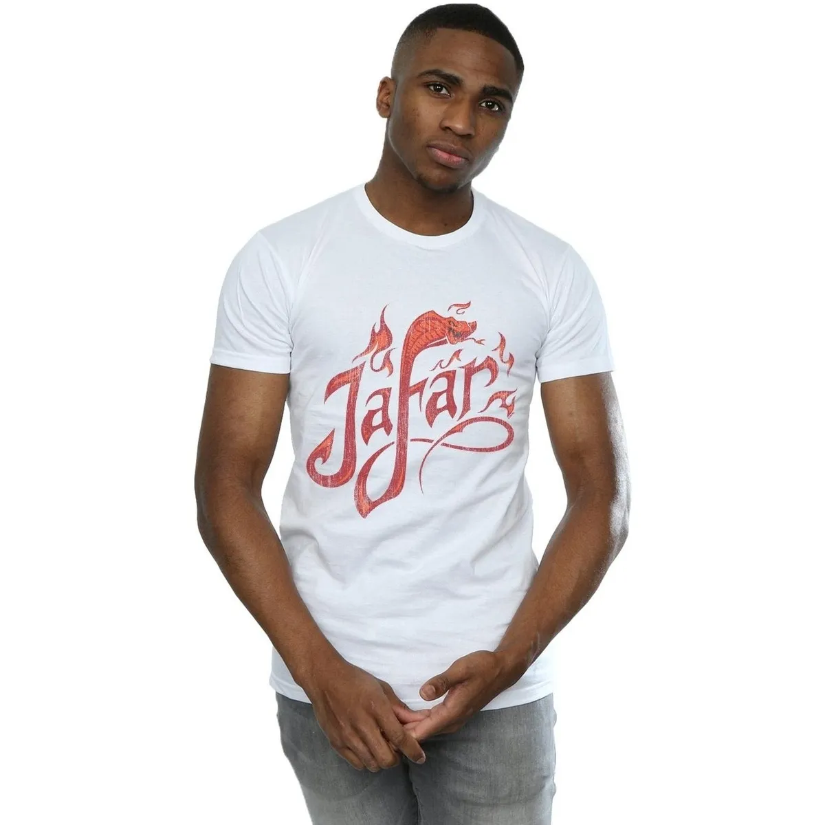 Aladdin Movie Jafar Flames Logo