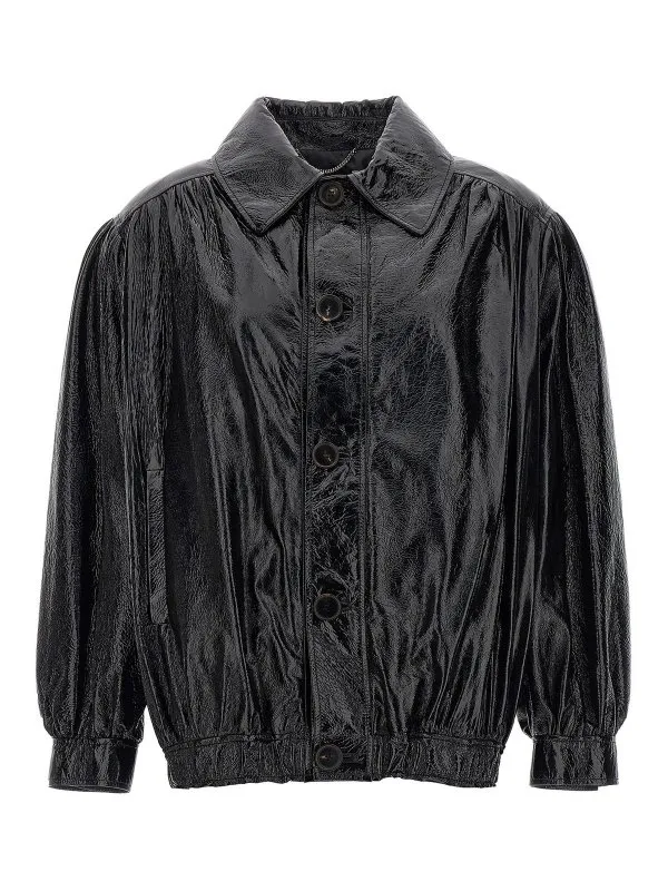 ALESSANDRA RICH CHAQUETA BOMBER  NEGRO
