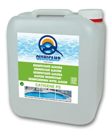 Algicida catigene 5L 200105 Quimicamp PACK 4 UNIDADES