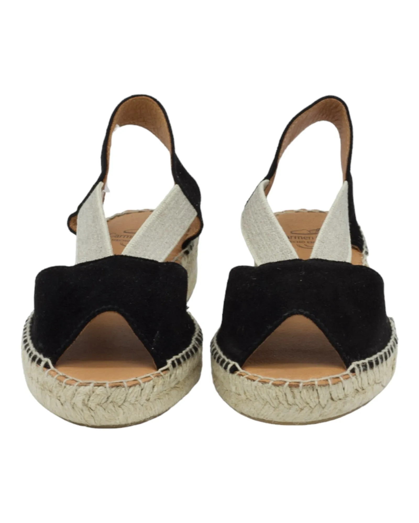 ALPARGATAS DE MUJER CARMEN GARCIA 272A EN NEGRO