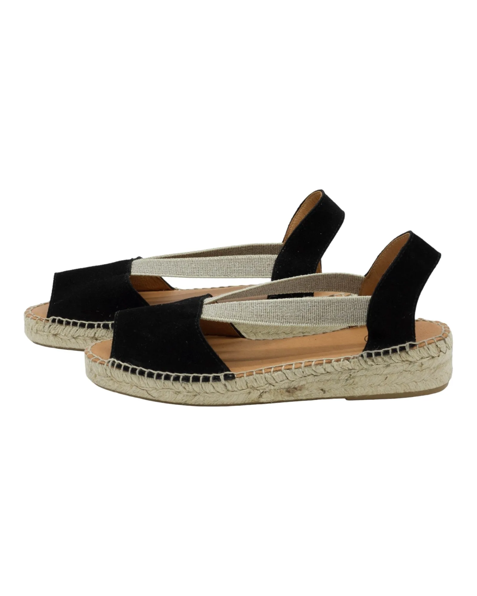ALPARGATAS DE MUJER CARMEN GARCIA 272A EN NEGRO