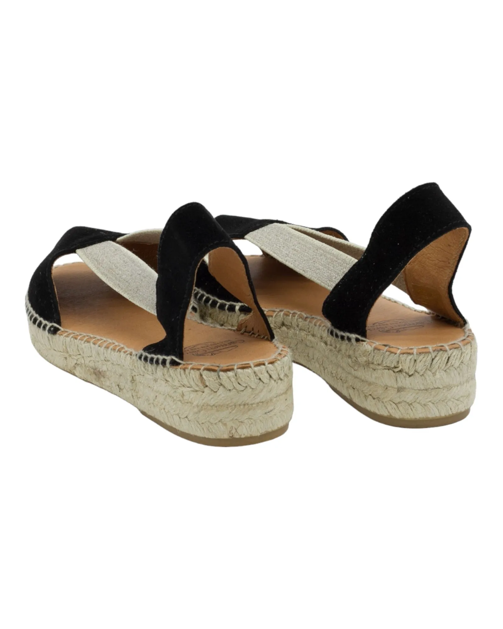 ALPARGATAS DE MUJER CARMEN GARCIA 272A EN NEGRO