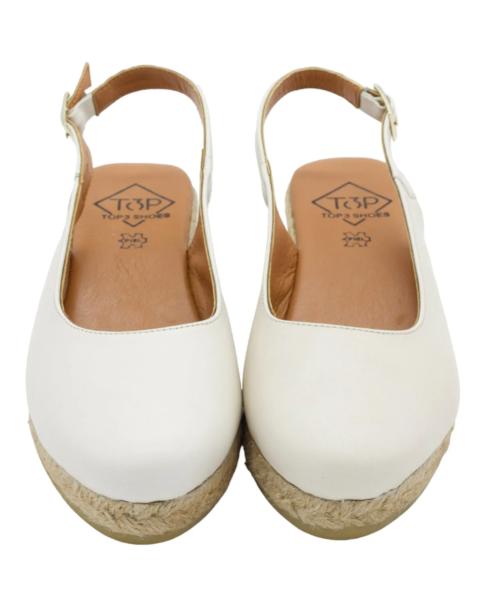 ALPARGATAS DE MUJER TOP3 23442 EN CREMA