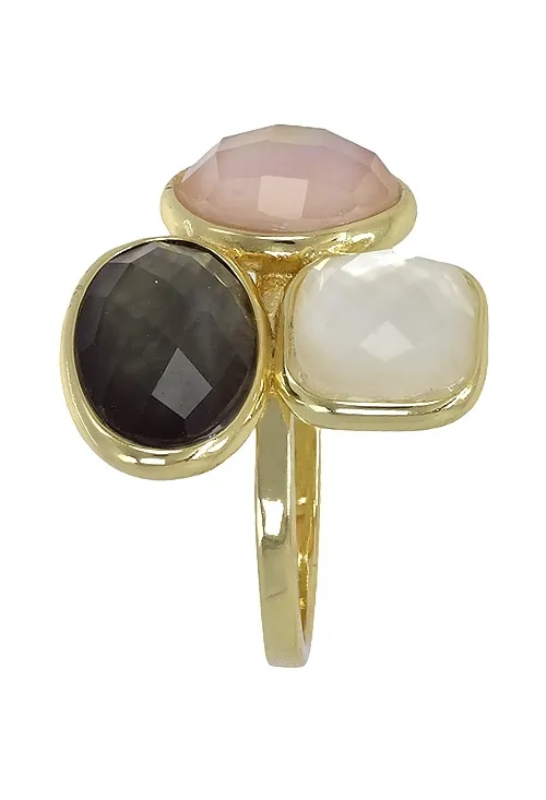 ANILLO PLATA CHAPADA EN AMARILLO CON NáCAR Y CUARZOS ROSAS Y GRISES 252_BR12741NBNRAVA