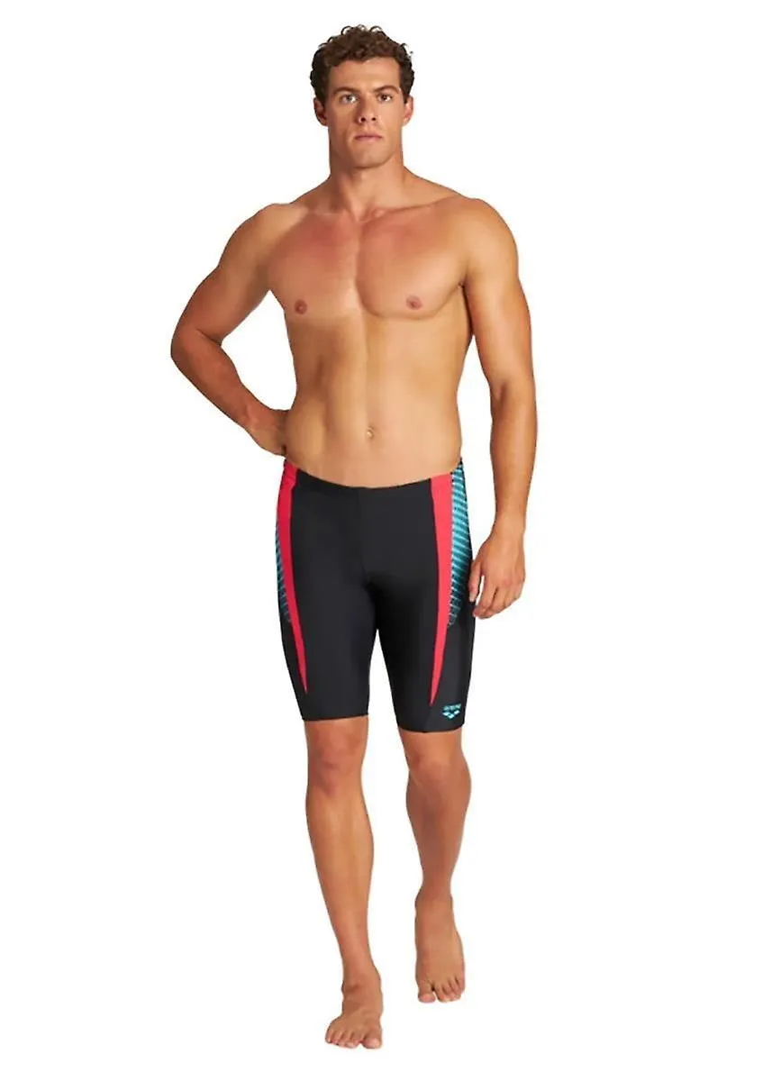 ARENA THREEFOLD JAMMERS  BLACK/ANGURIA  MENS
