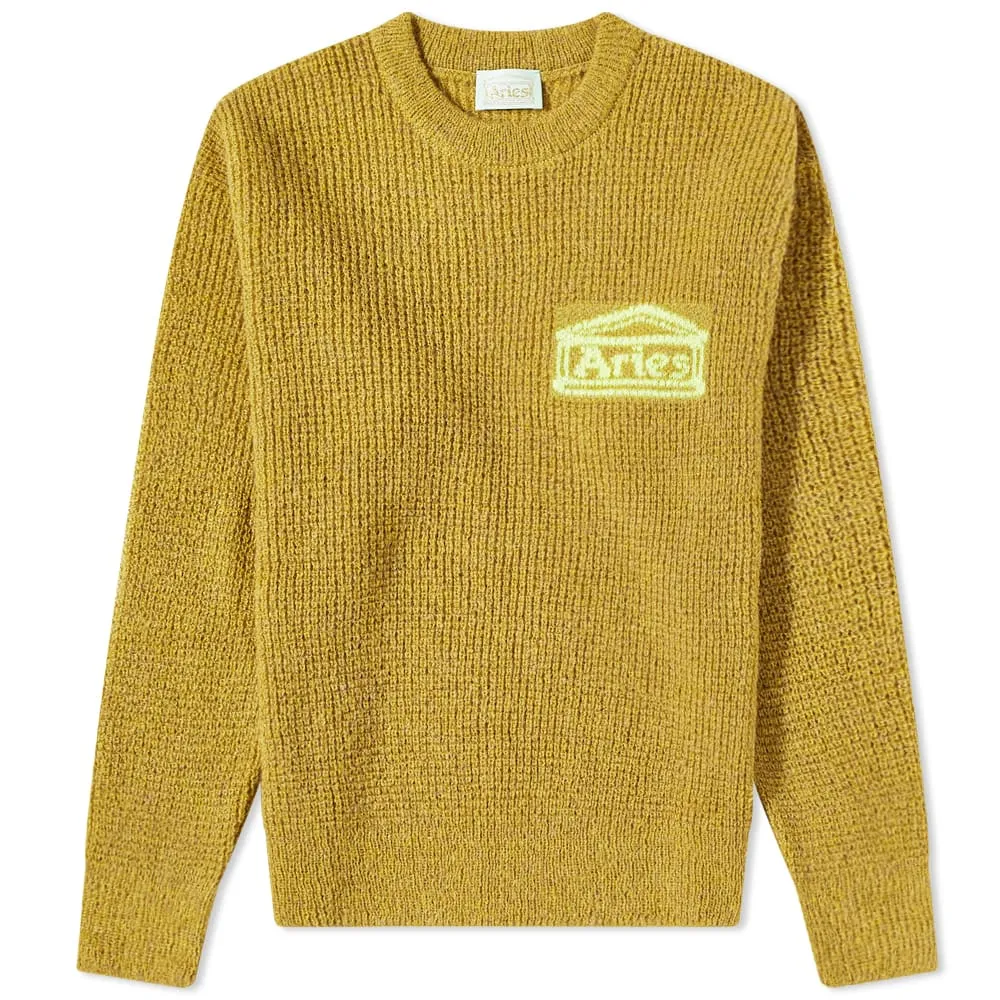 Aries Waffle Crew Knit