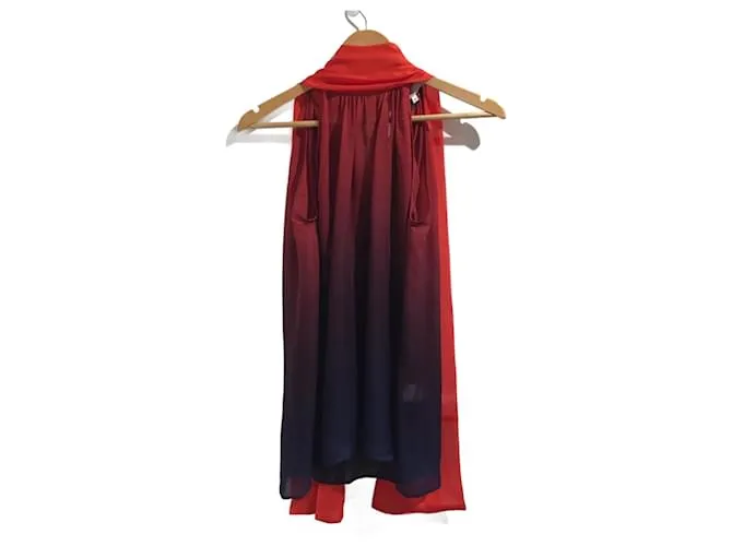 Autre Marque Camiseta OUD PARIS.Seda XS Internacional Roja 