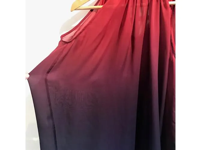 Autre Marque Camiseta OUD PARIS.Seda XS Internacional Roja 