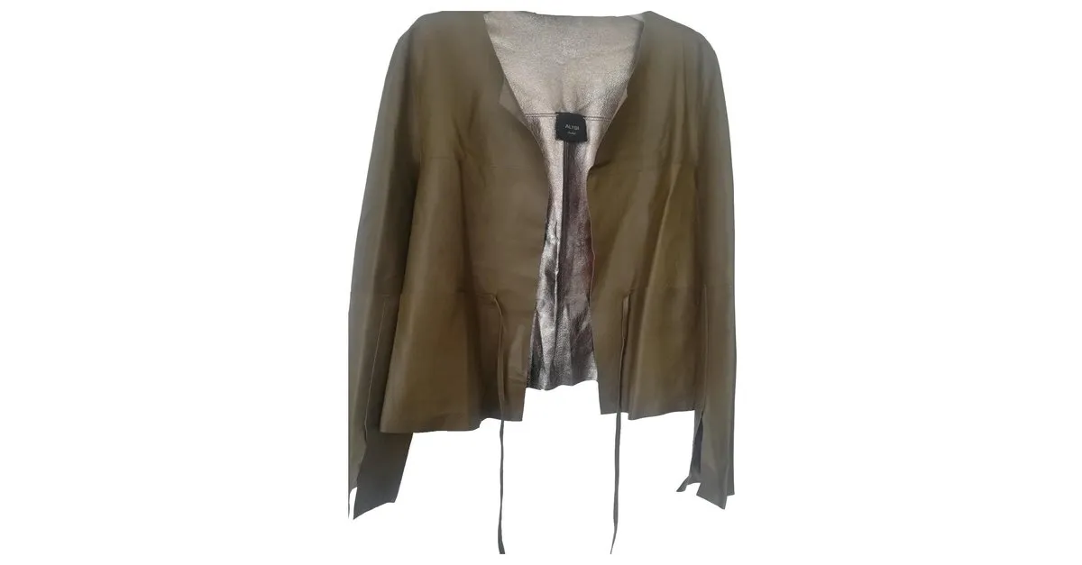 Autre Marque Chaquetas Caqui 