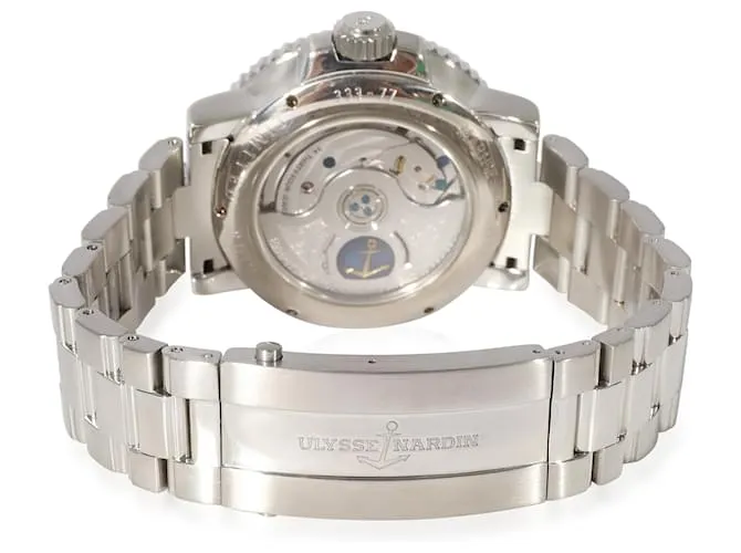 AUTRE MARQUE RELOJ PARA HOMBRE ULYSSE NARDIN MARINE AQUA PERPETUAL 33377 EN ACERO INOXIDABLE PLATA METáLICO 