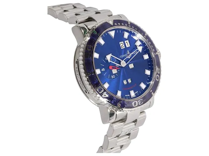 AUTRE MARQUE RELOJ PARA HOMBRE ULYSSE NARDIN MARINE AQUA PERPETUAL 33377 EN ACERO INOXIDABLE PLATA METáLICO 