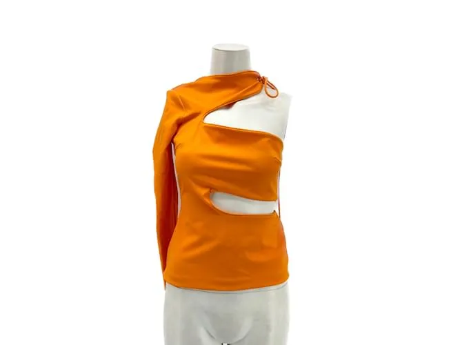 Autre Marque TYLER MCGILLIVARY Camisetas.Poliéster Internacional S Naranja 
