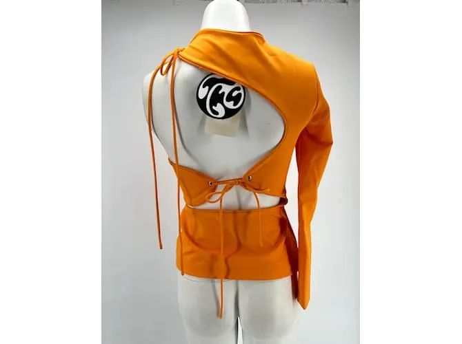 Autre Marque TYLER MCGILLIVARY Camisetas.Poliéster Internacional S Naranja 