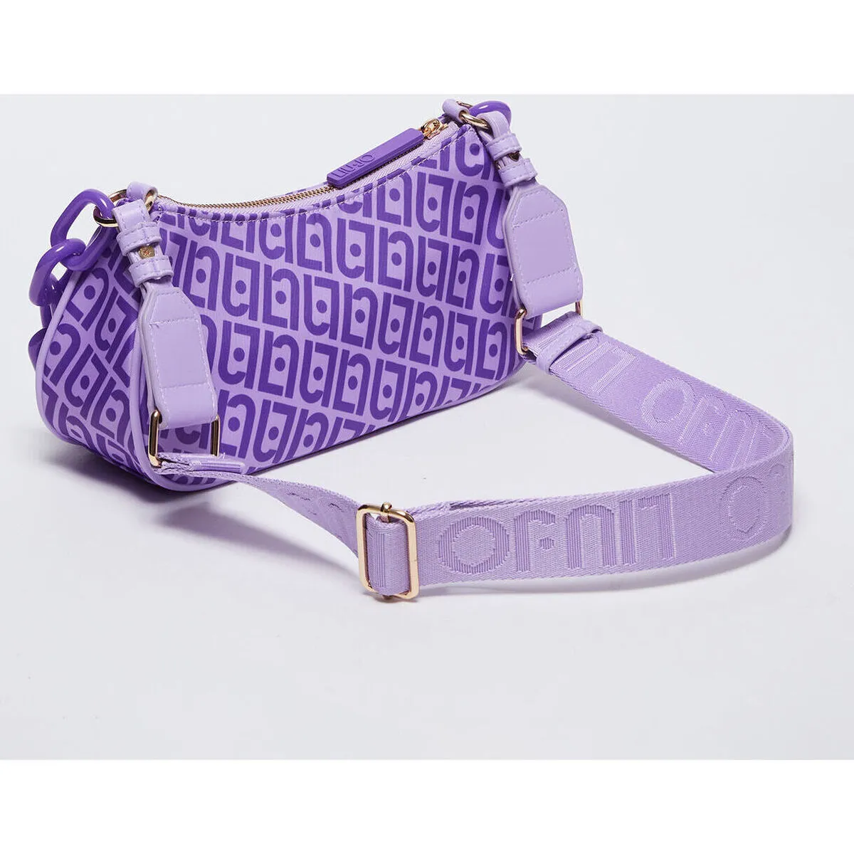 Bandolera de nailon con logotipo