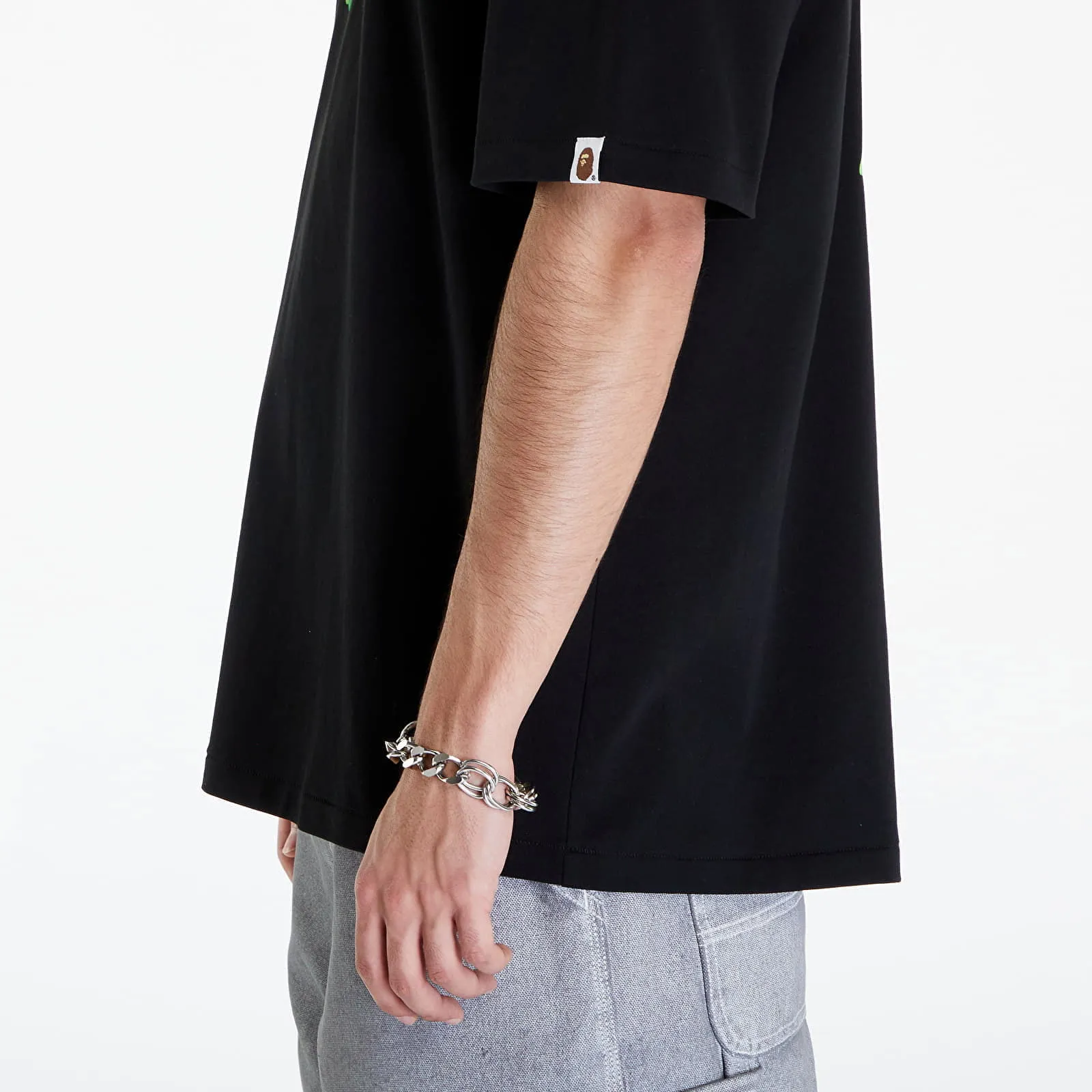 BAPE A BATHING APE Bape Army Relaxed Fit Tee Black