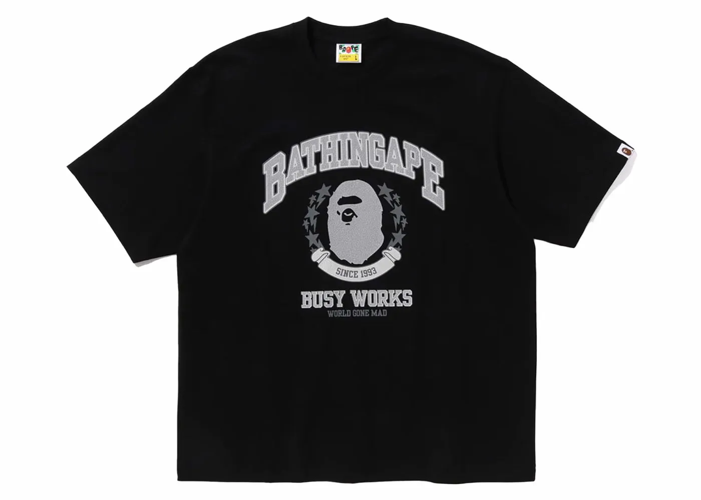 BAPE BAPE Bathing Ape Relaxed Fit Tee Black