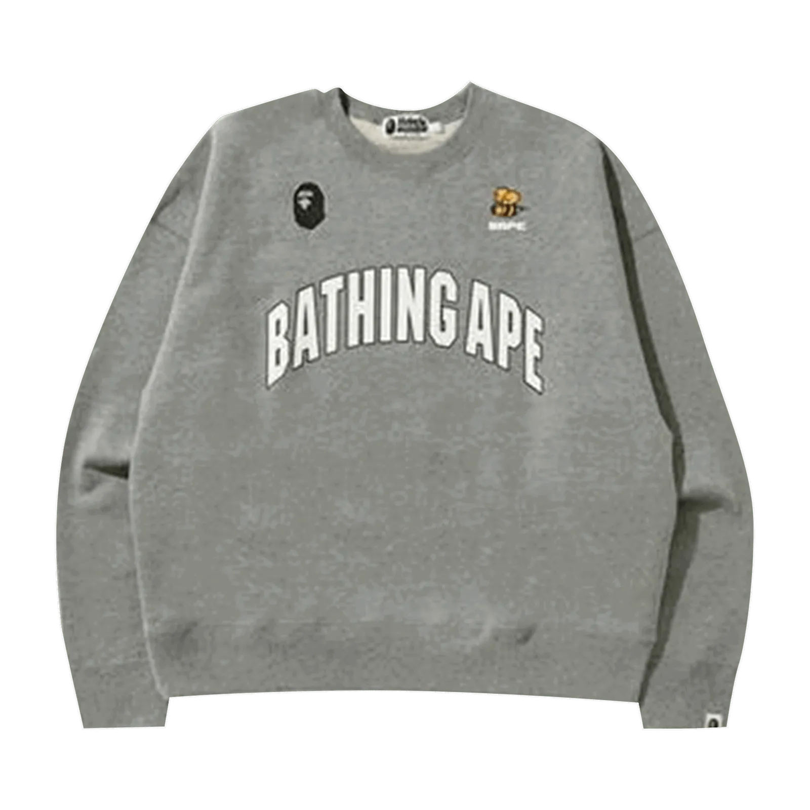 BAPE Busy Works Loose Fit College Crewneck