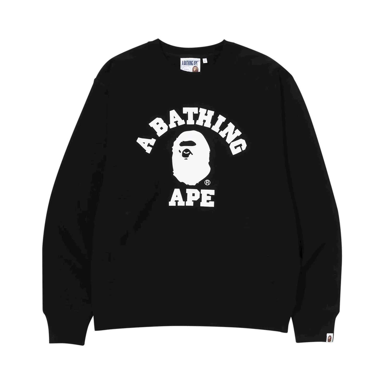 BAPE College Relaxed Fit Crewneck
