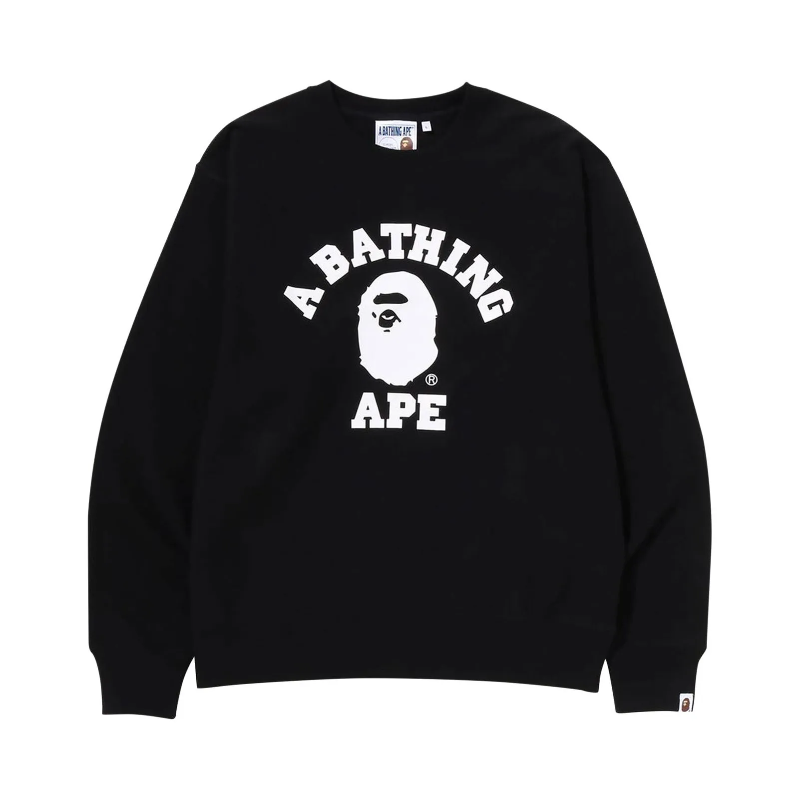 BAPE College Relaxed Fit Crewneck