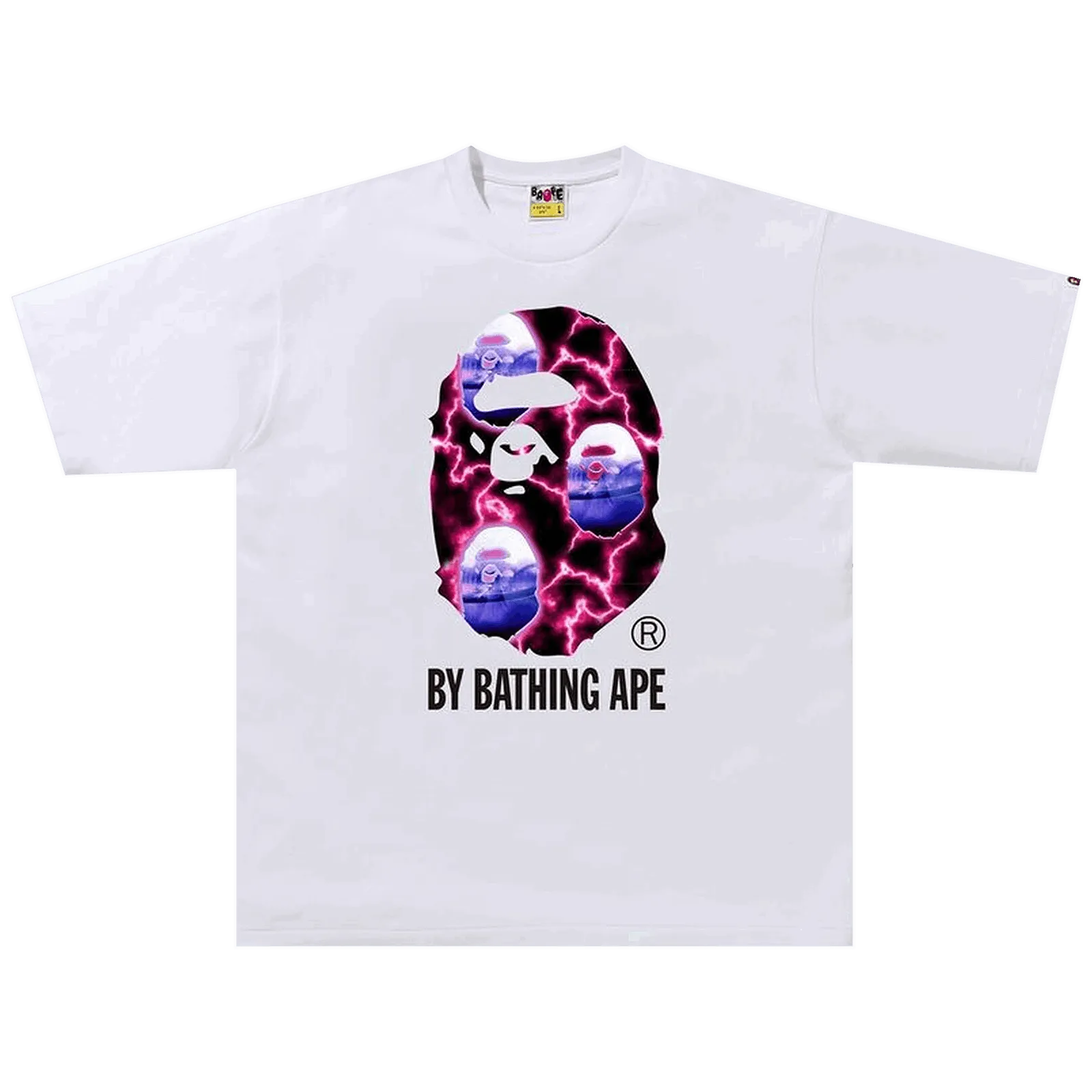 BAPE Lightning By Bathing Relaxed Fit Tee
