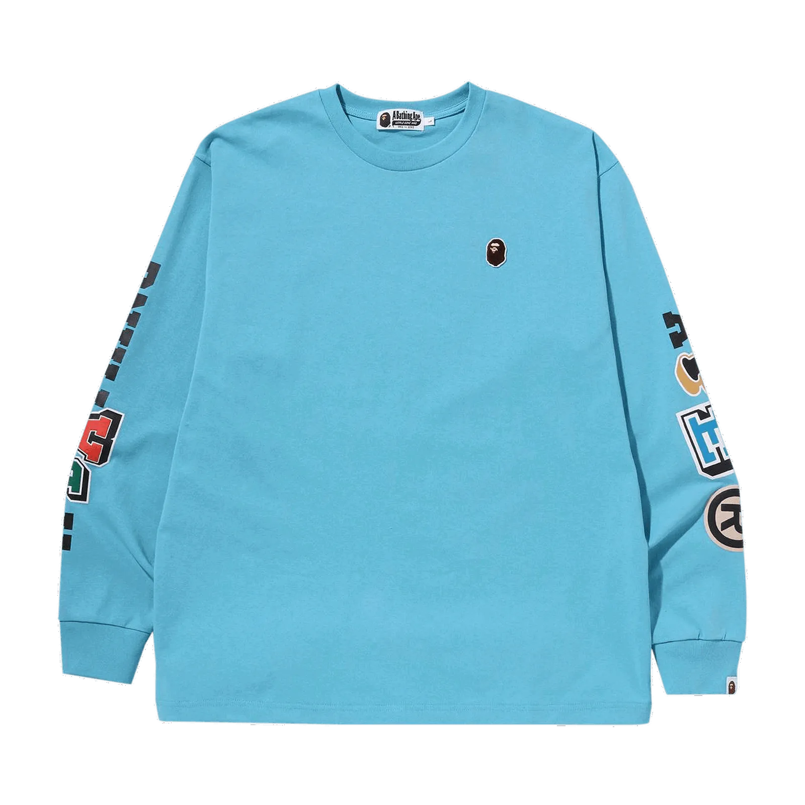 BAPE Multi Fonts Relaxed Fit Crewneck