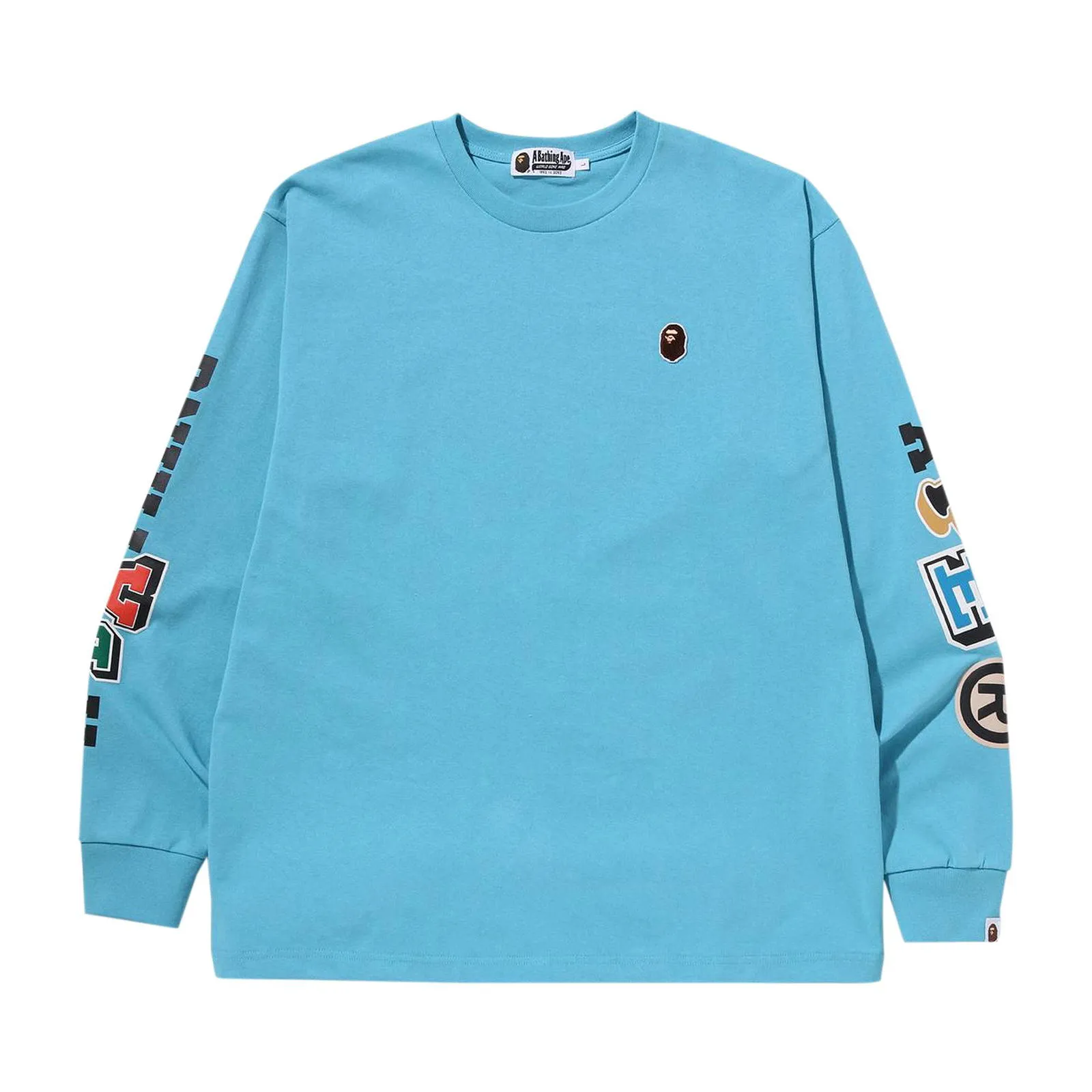 BAPE Multi Fonts Relaxed Fit Crewneck