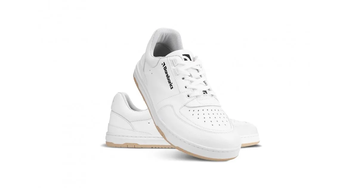 BAREFOOT SNEAKERS BAREBARICS WAVE  ALL WHITE