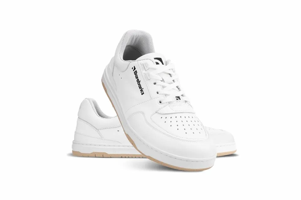 BAREFOOT SNEAKERS BAREBARICS WAVE  ALL WHITE